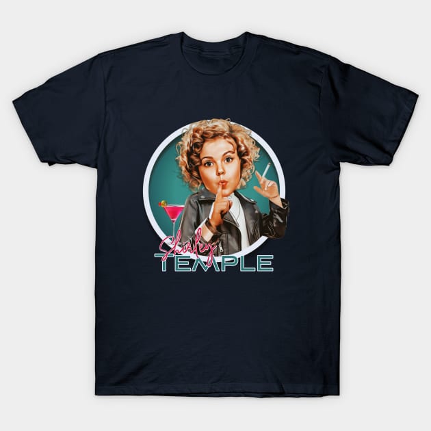 Shirley Temple T-Shirt by Indecent Designs